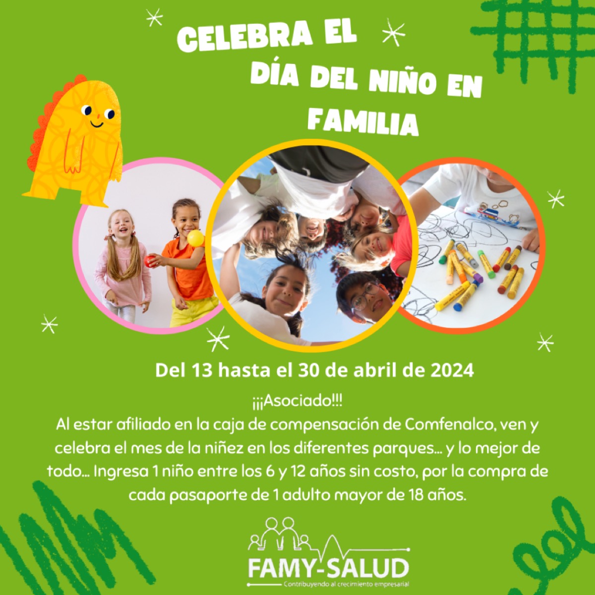Imagen de la publicación: Arma tu plan en familia y disfruta este mes de la niñez con las personas que más quieres