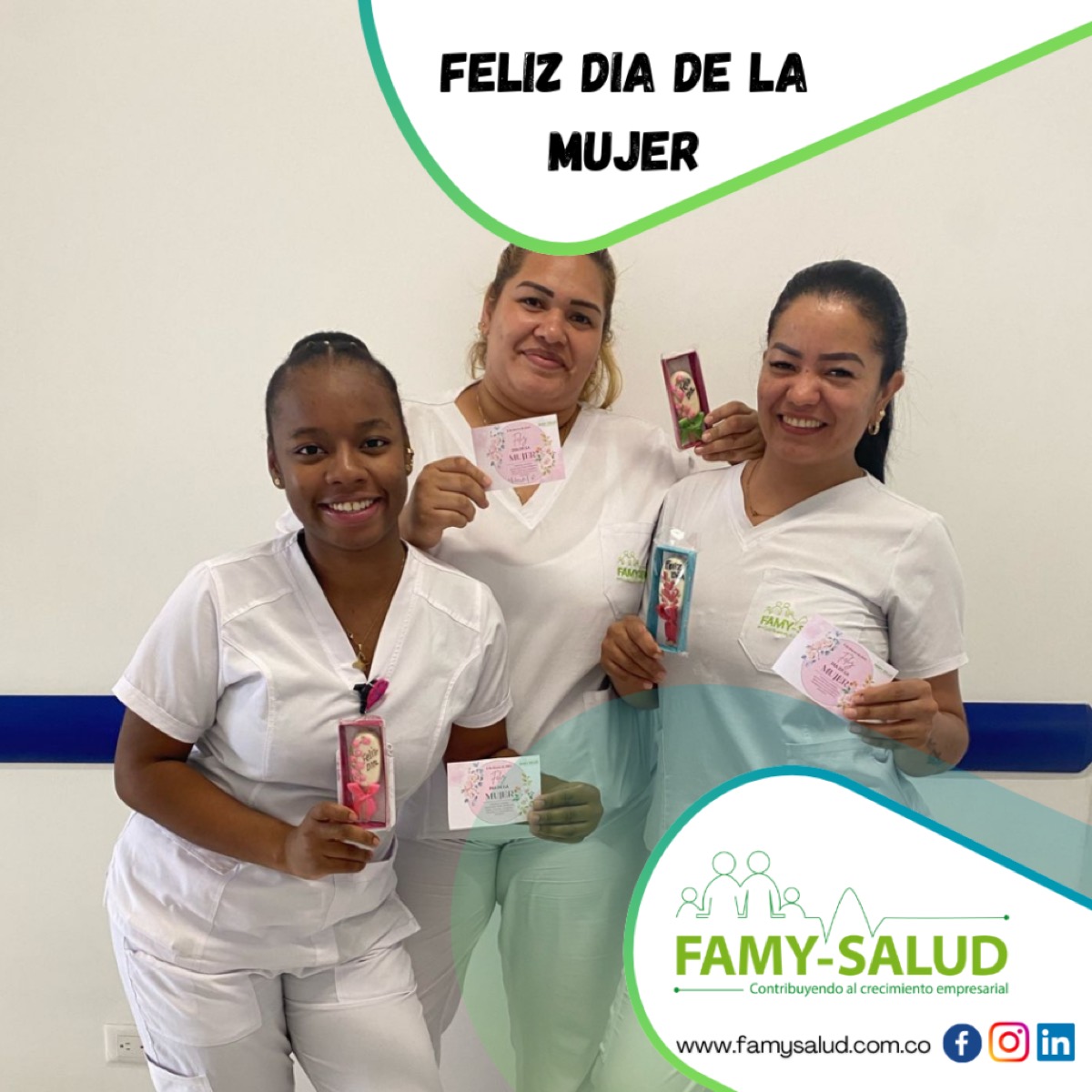 Imagen de la publicación: En Famy-Salud rendimos homenaje a todas las mujeres en su día especial