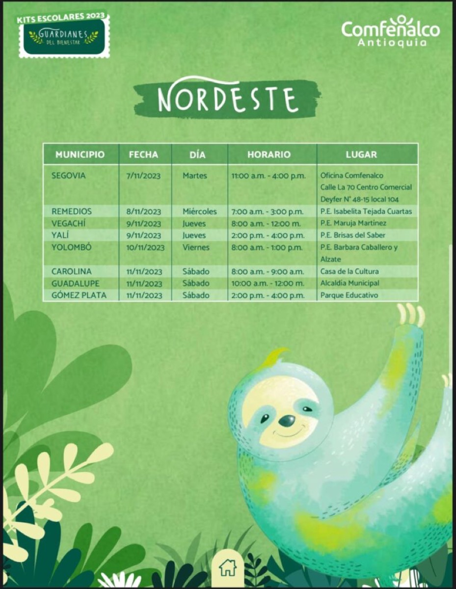Imagen de la publicación: Entrega de kits escolares en Yolombó, Puerto Berrio y el Bajo Cauca.
